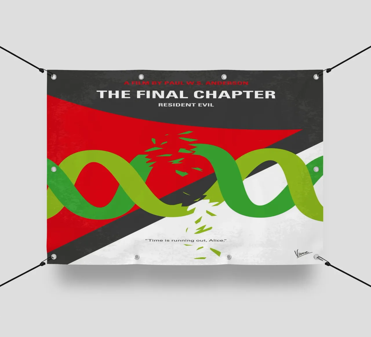 No1392-6 My Resident Evil-The Final Chapter telo in pvc da Chungkong