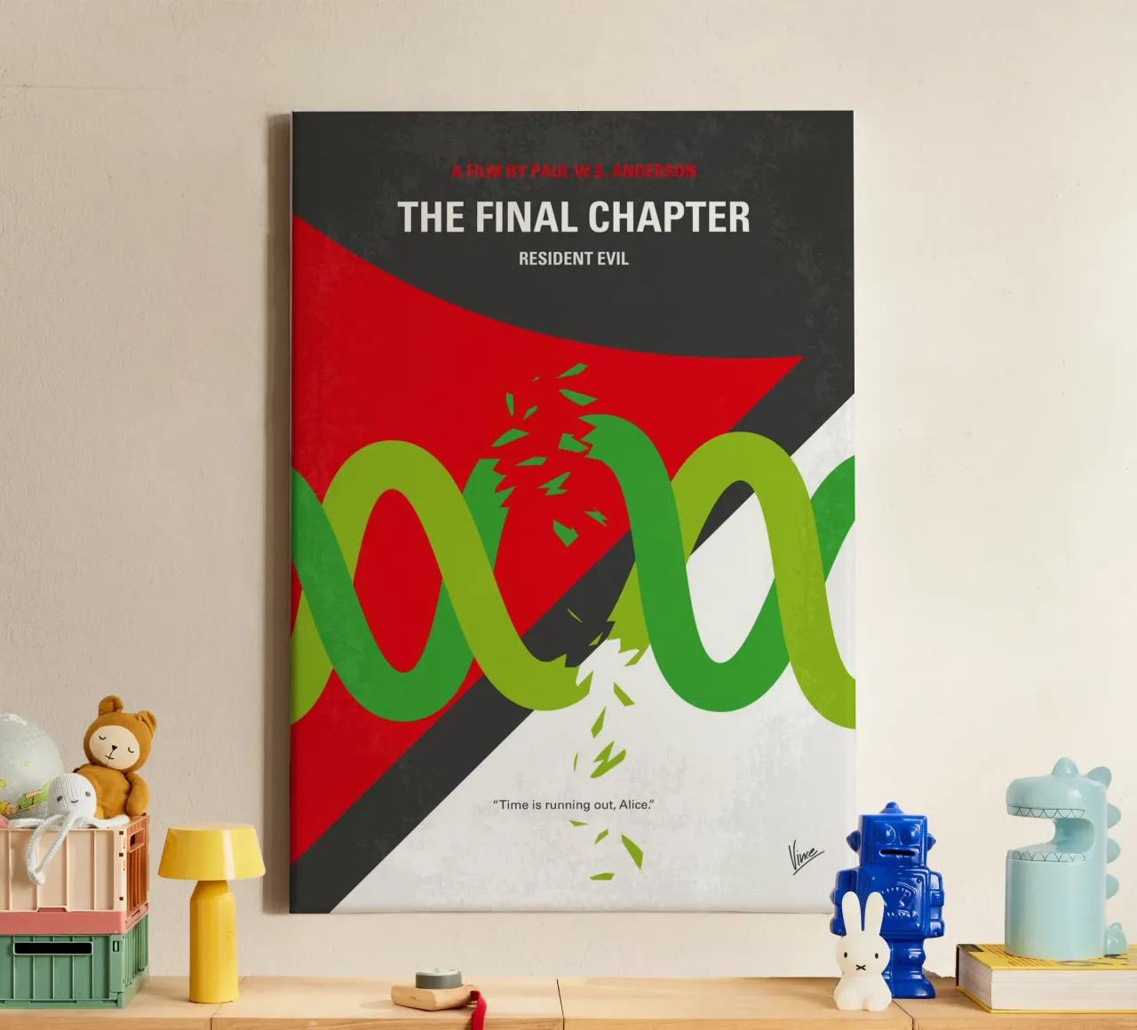 No1392-6 My Resident Evil-The Final Chapter tela con Cornice a cassetta da Chungkong