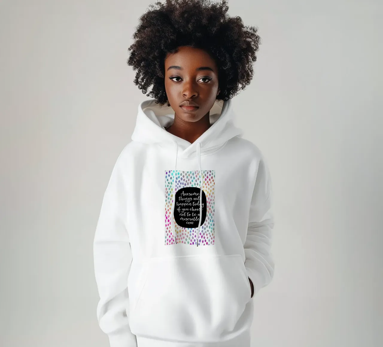Awesome Things felpa con cappuccio da Elisabeth Fredriksson
