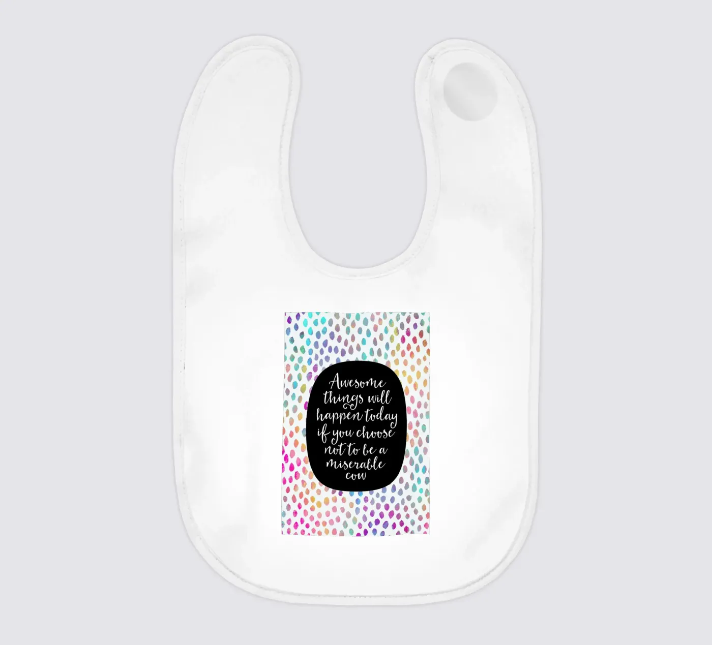 Awesome Things baby slabbetje van Elisabeth Fredriksson