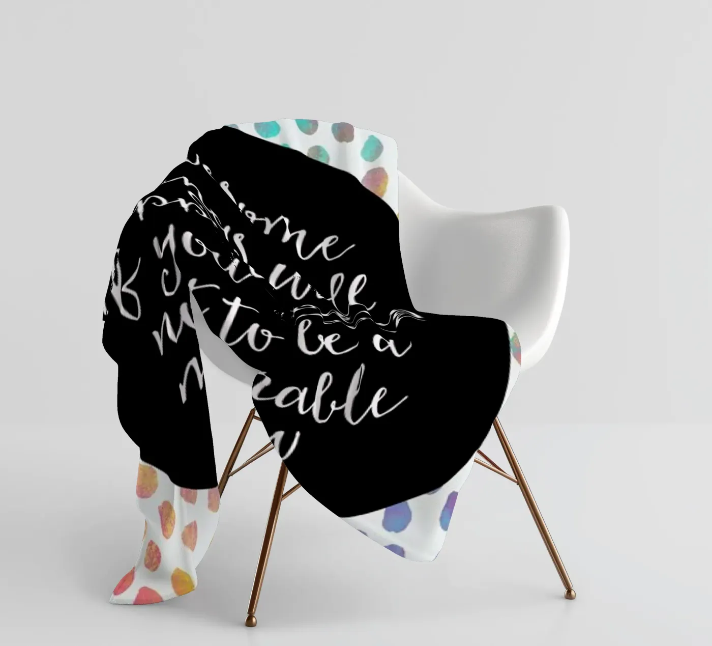 Awesome Things Fleecedecke von Elisabeth Fredriksson