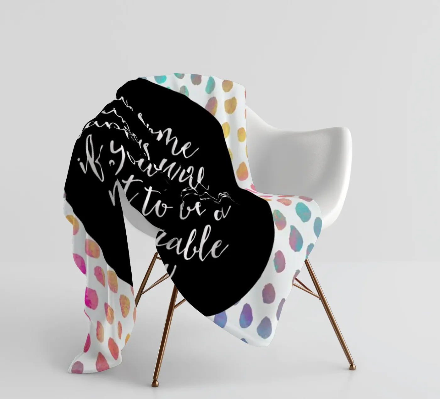 Awesome Things Fleecedecke von Elisabeth Fredriksson