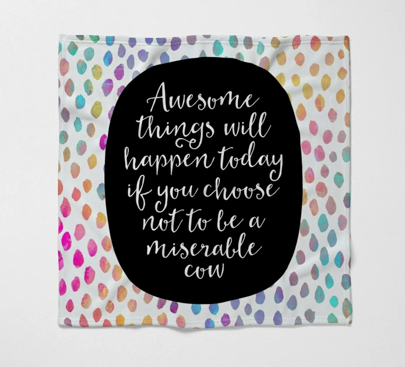 Awesome Things Fleecedecke von Elisabeth Fredriksson