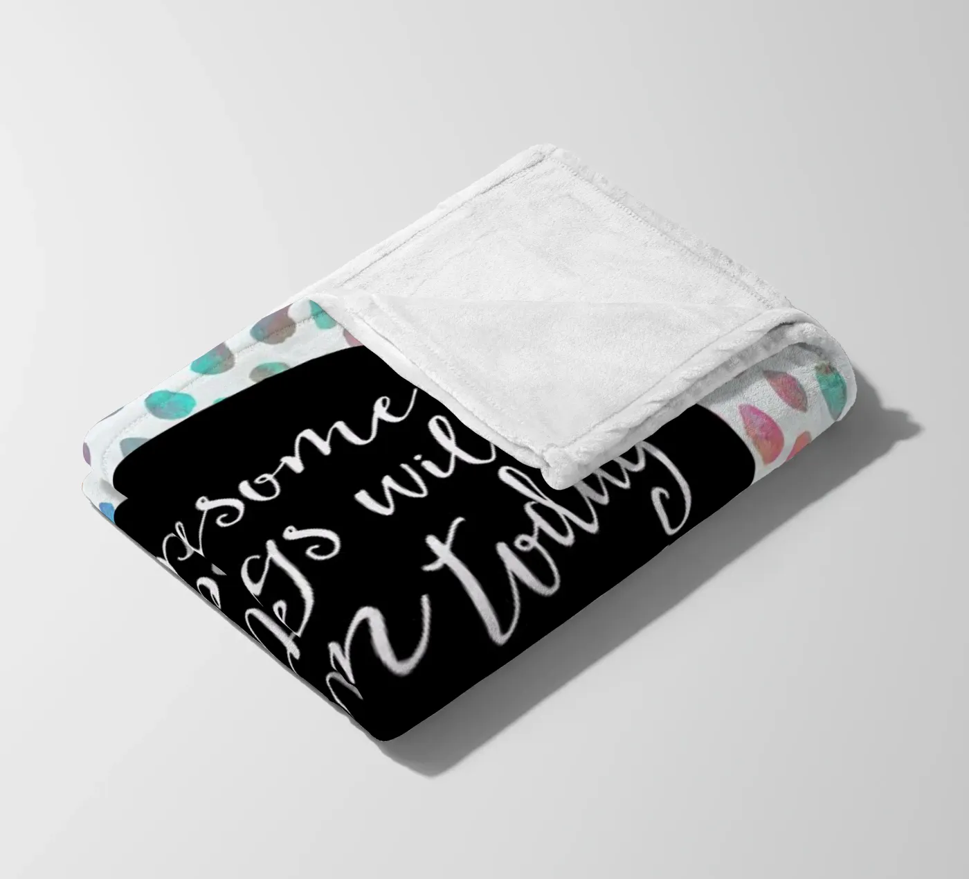 Awesome Things Fleecedecke von Elisabeth Fredriksson