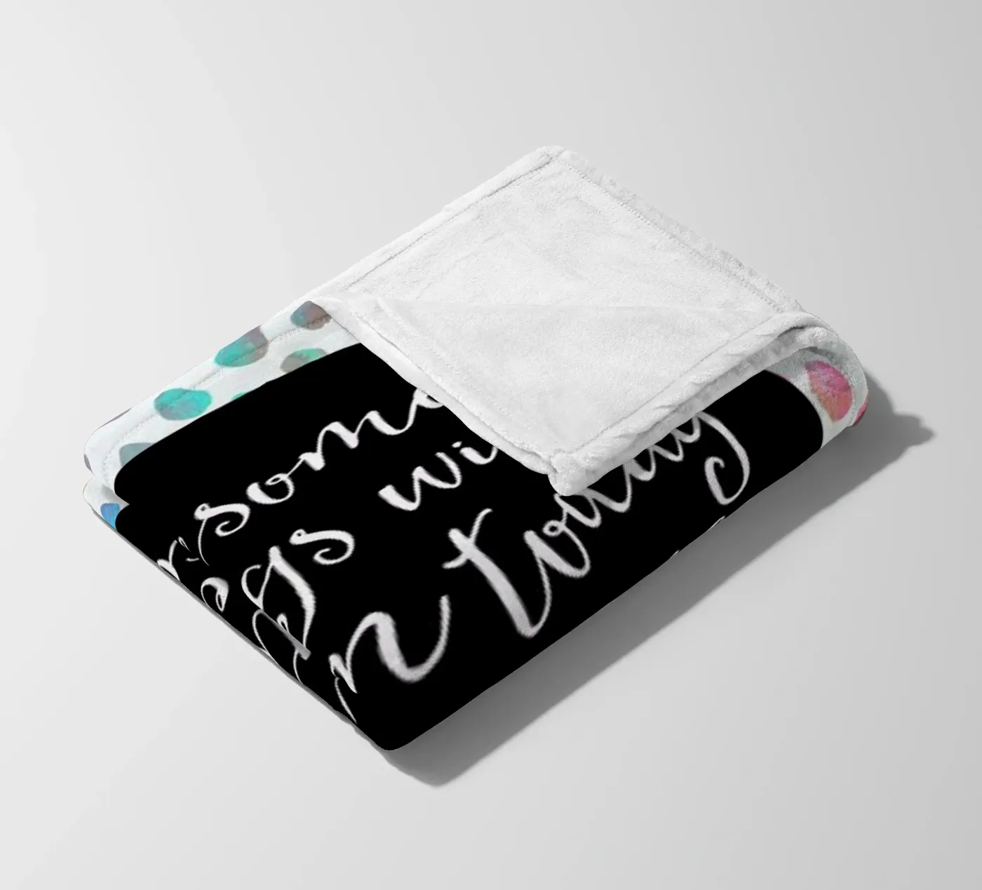 Awesome Things Fleecedecke von Elisabeth Fredriksson