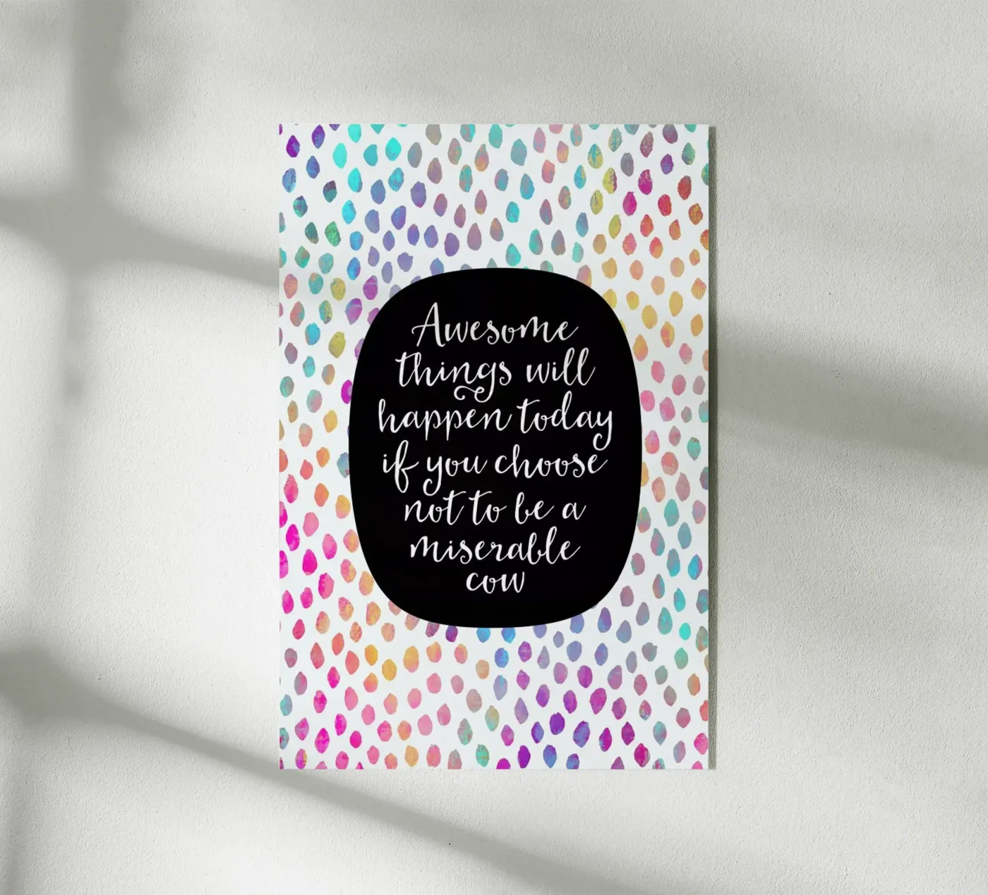 Awesome Things Acryl-Glas von Elisabeth Fredriksson