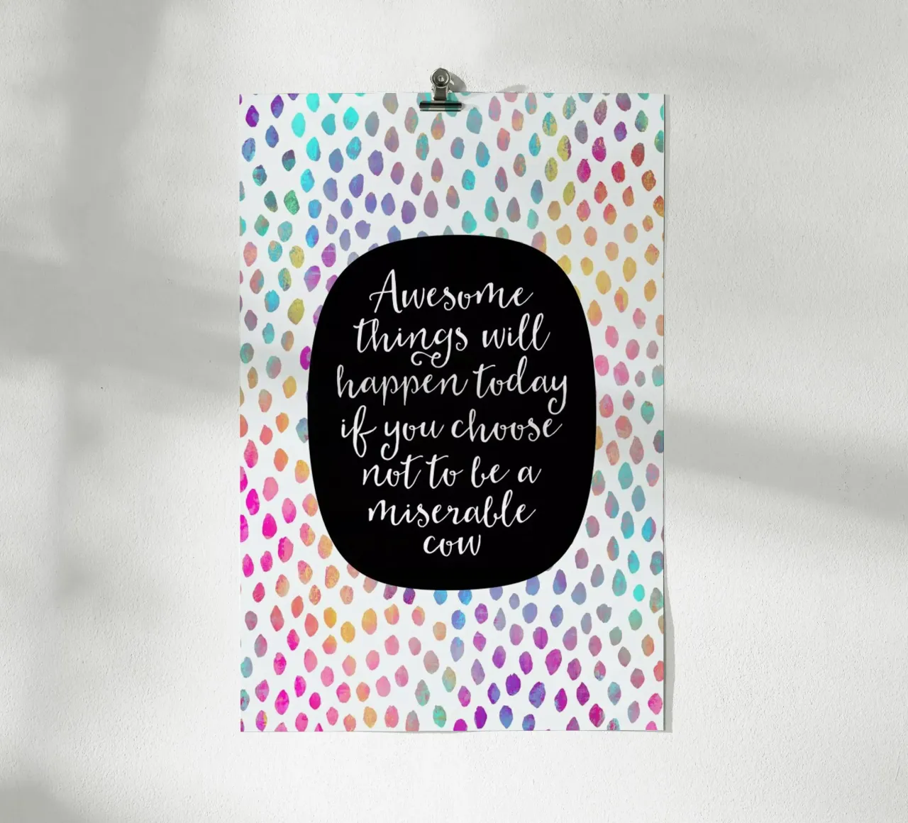 Awesome Things poster da Elisabeth Fredriksson