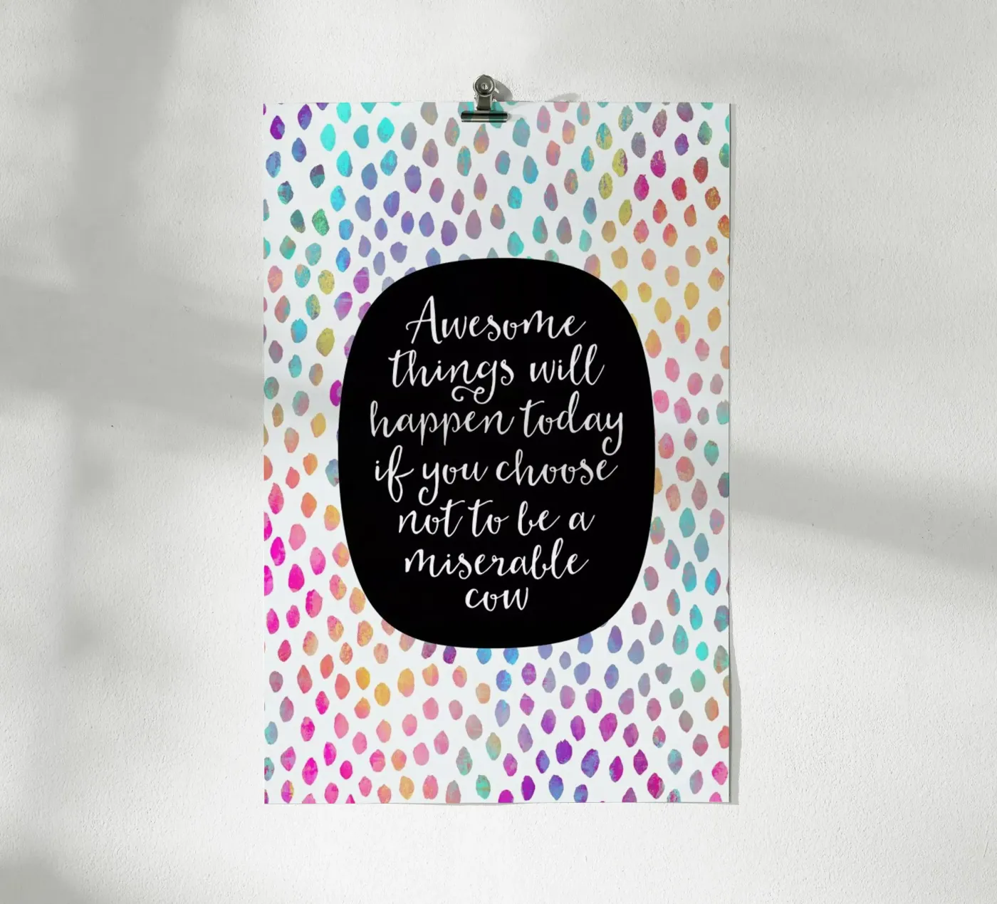 Awesome Things poster da Elisabeth Fredriksson