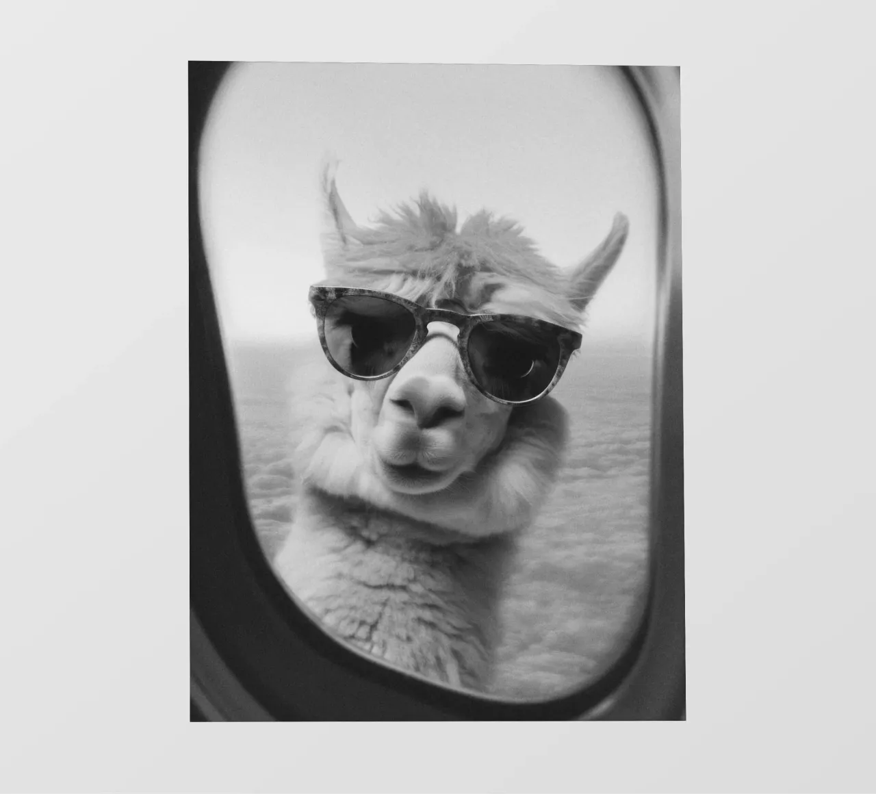 Funny Llama telo in pvc da Dagmar Pels