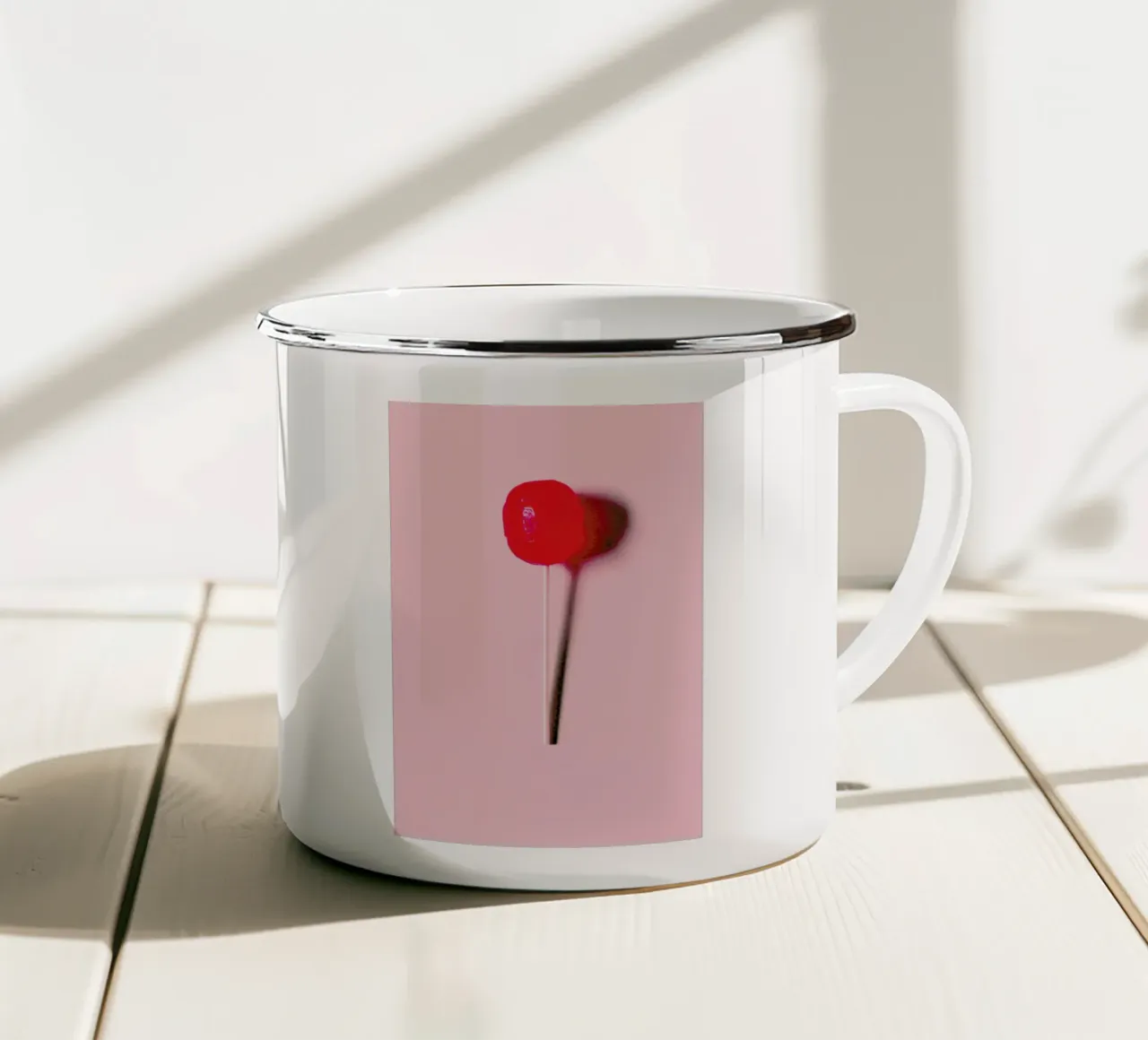 Popstick tazza in smalto da Ballack Art House