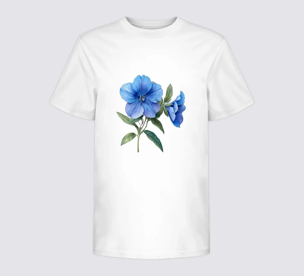 Flor de Lobelia 2 camiseta para niños de Bold Blooms