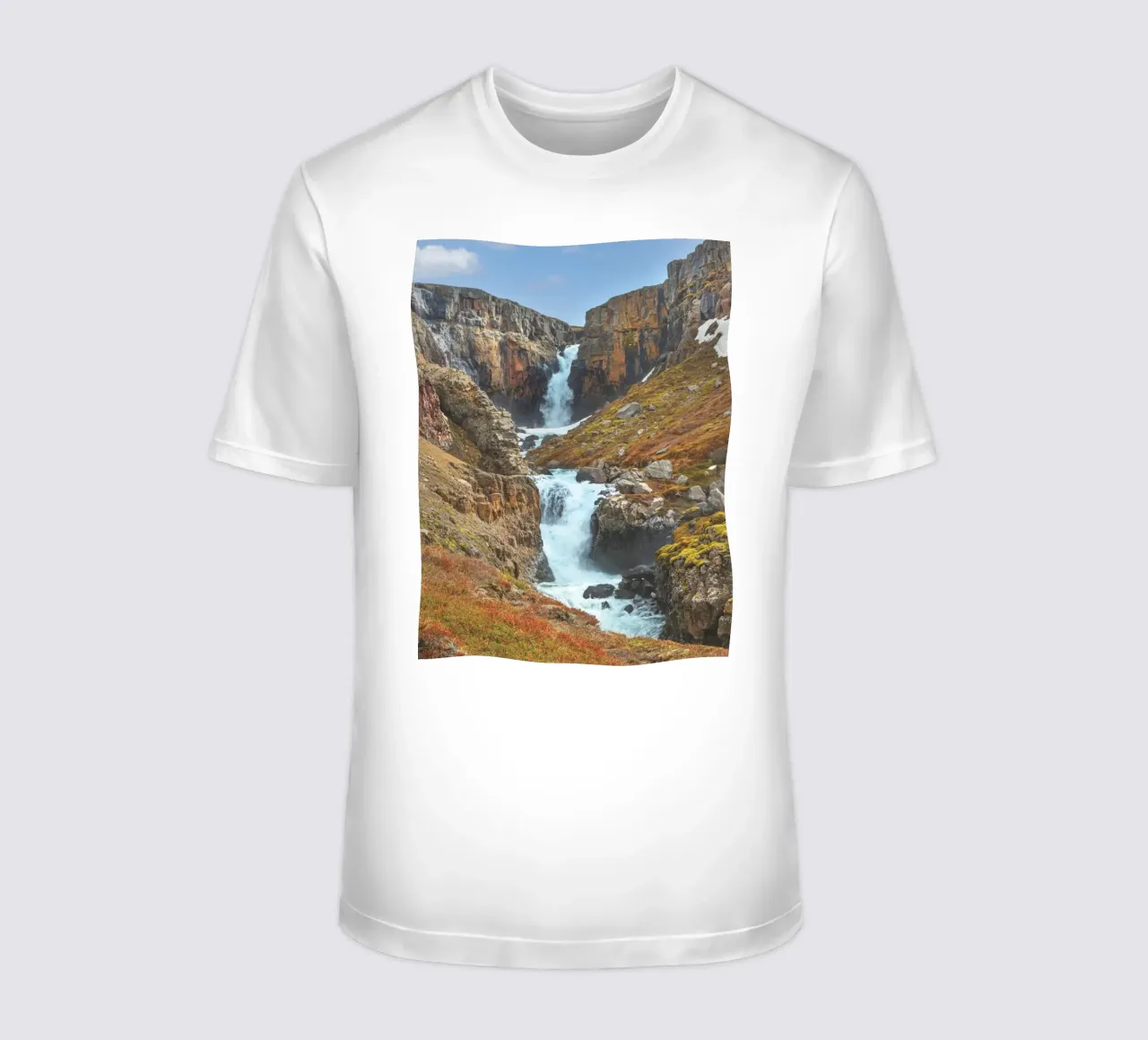 Fardagafoss t-shirt da Dave Hare Photography