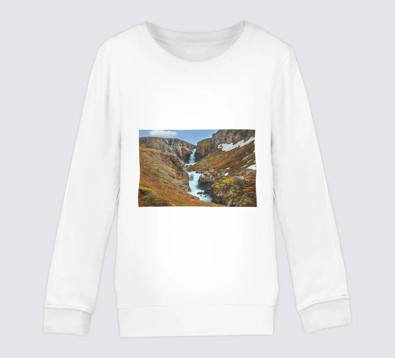 Fardagafoss felpa bambino da Dave Hare Photography