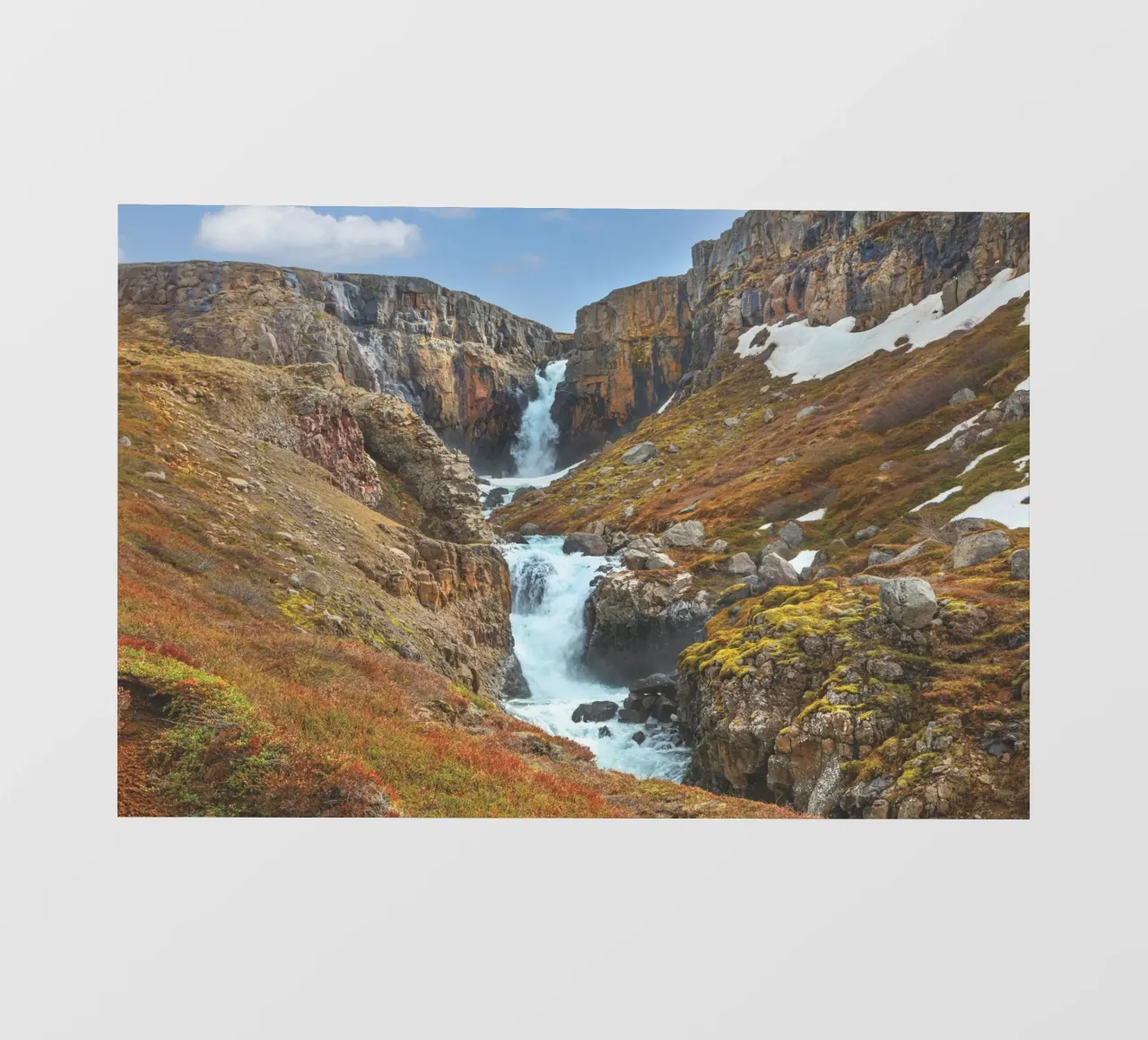 Fardagafoss telo in pvc da Dave Hare Photography