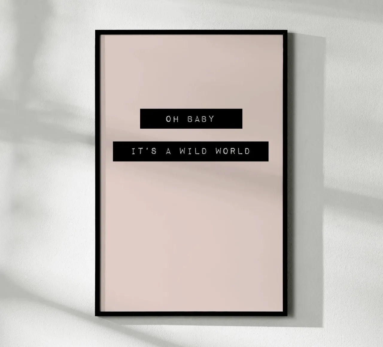 Wild World poster van KRUTH DESIGN