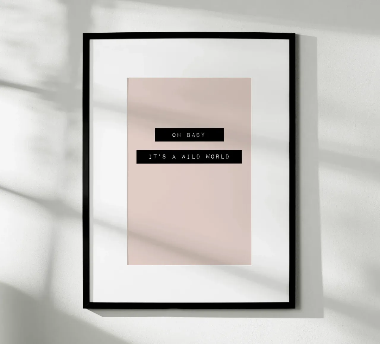 Wild World poster van KRUTH DESIGN