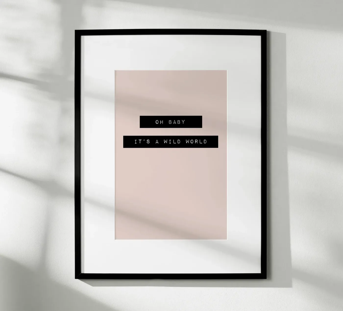 Wild World poster da KRUTH DESIGN