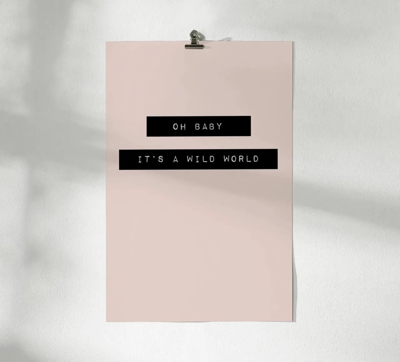 Wild World poster van KRUTH DESIGN