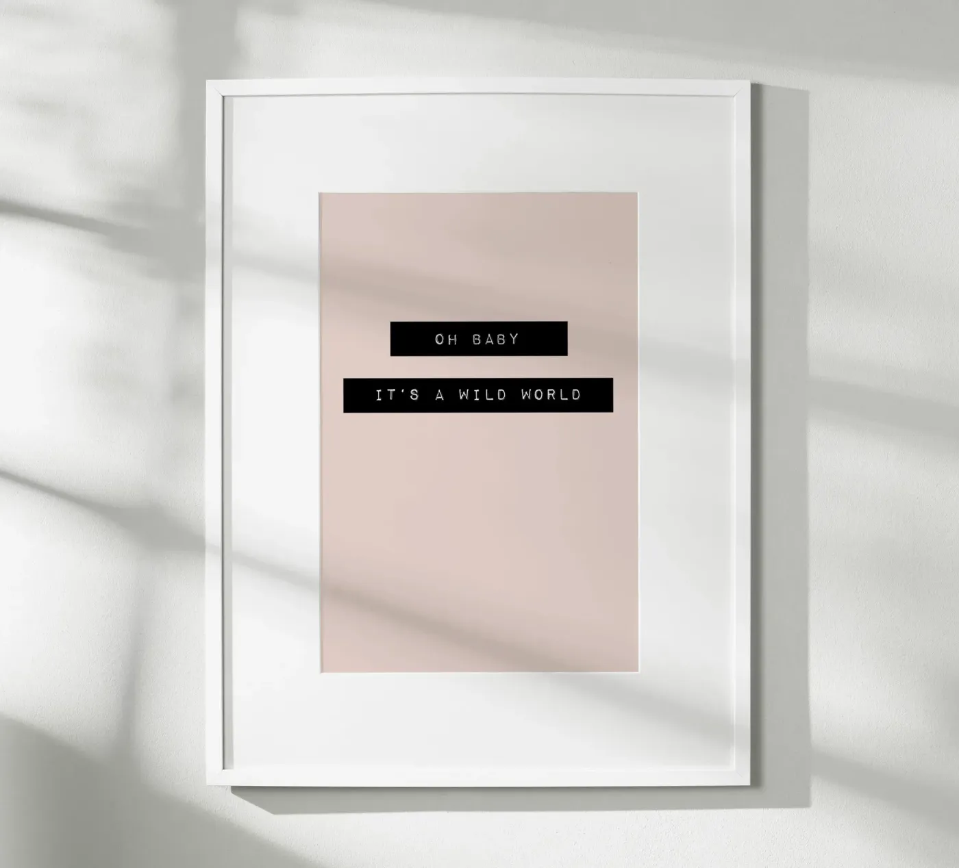 Wild World poster da KRUTH DESIGN