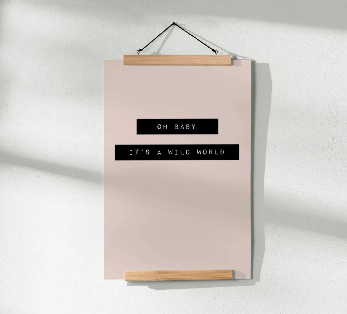 Wild World poster da KRUTH DESIGN