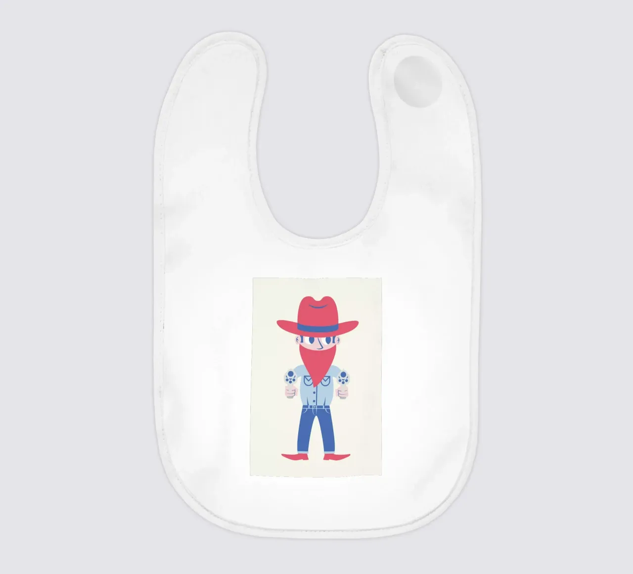 Cowboy bavaglino da The Poster Kid