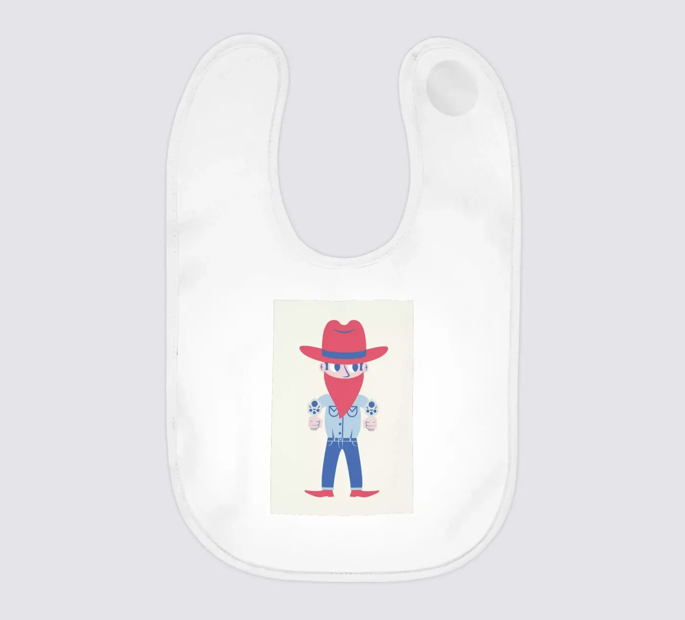 Cowboy bavaglino da The Poster Kid