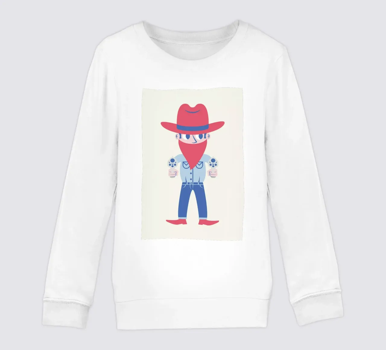Cowboy felpa bambino da The Poster Kid