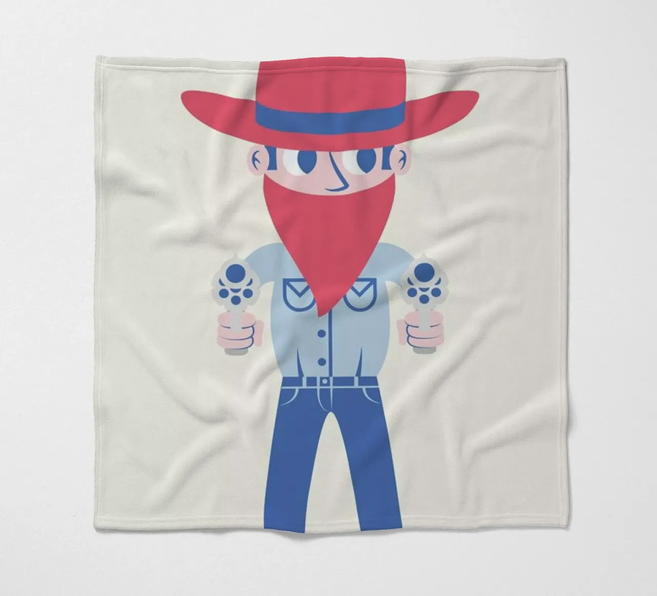 Cowboy coperta in pile da The Poster Kid