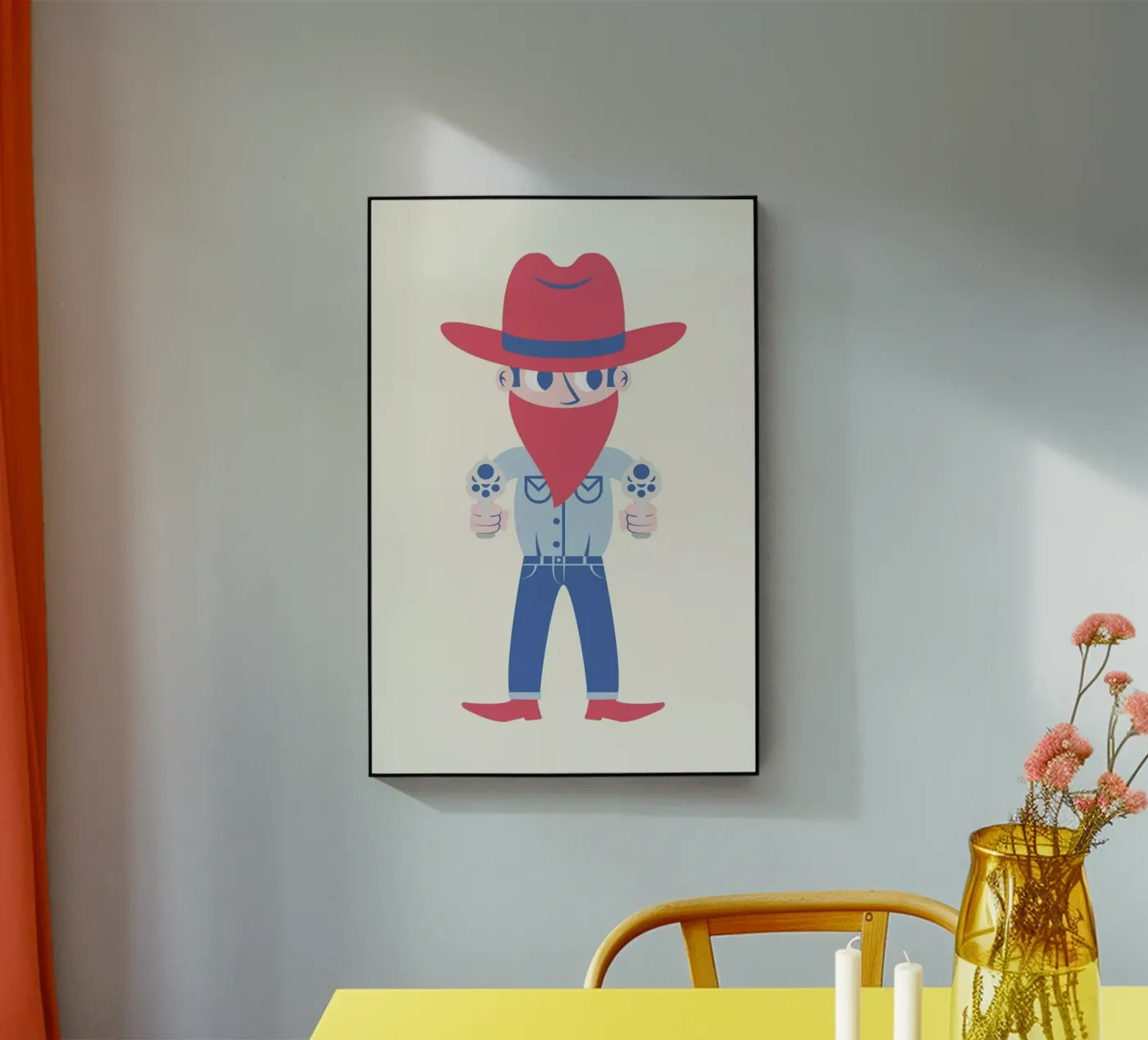Cowboy plexiglass da The Poster Kid
