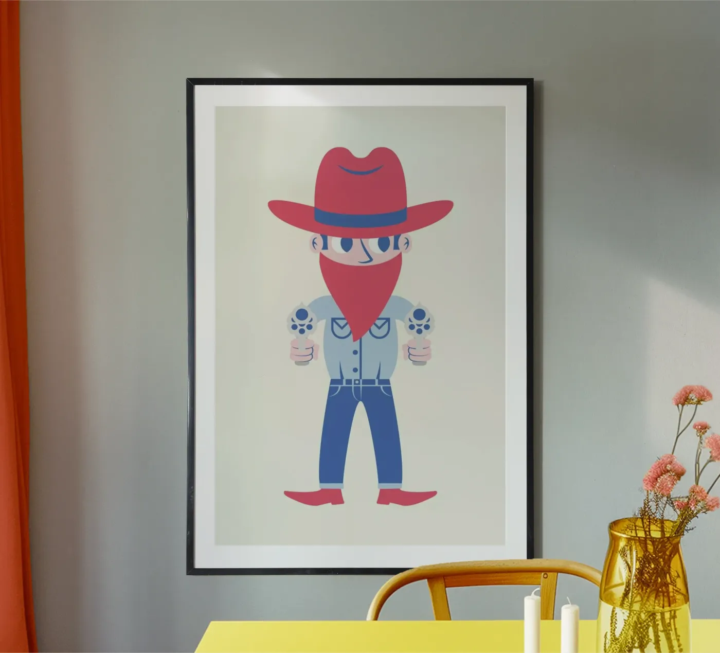 Cowboy poster da The Poster Kid