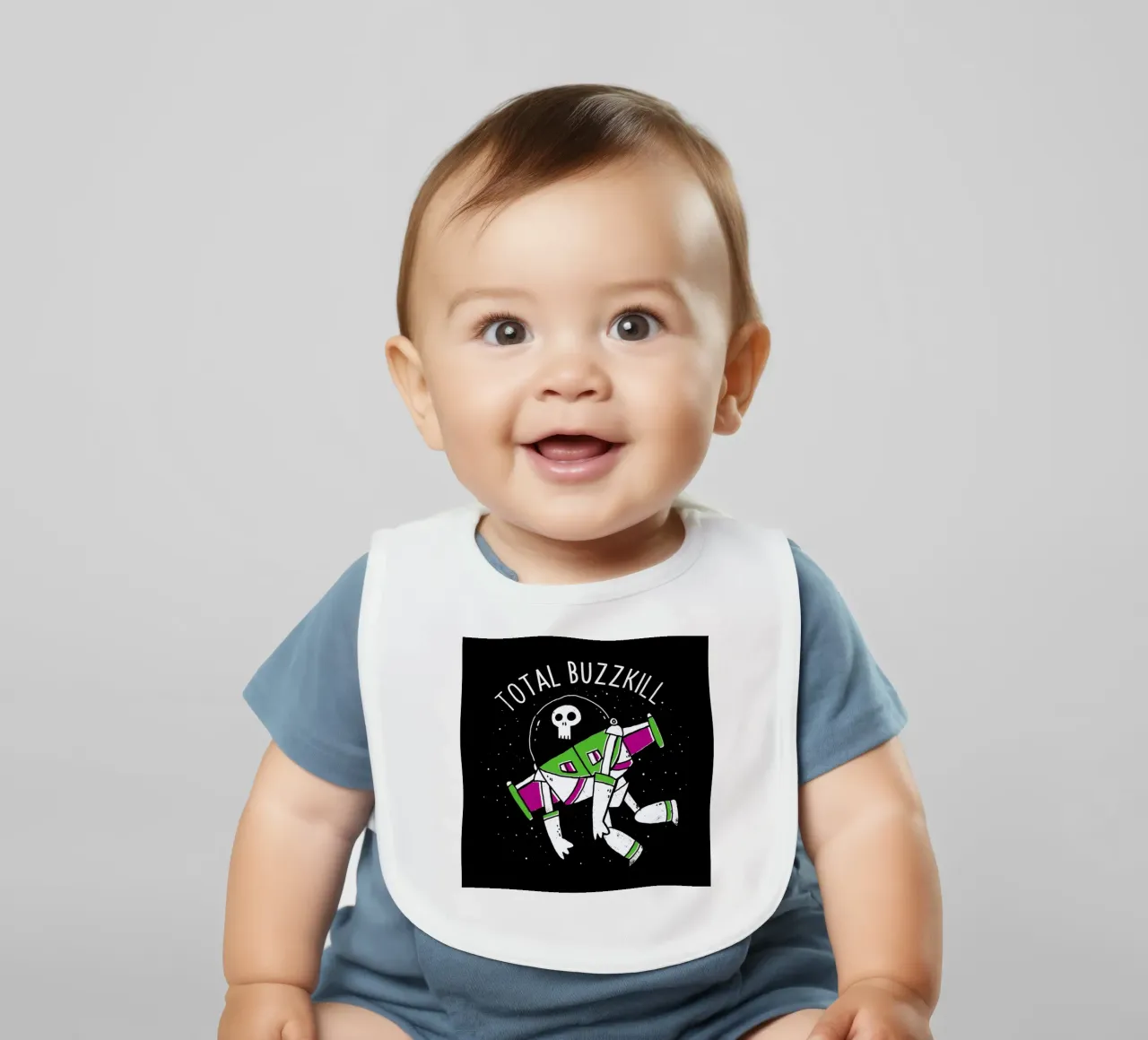 Total Buzzkill Babylätzchen von DinoMike