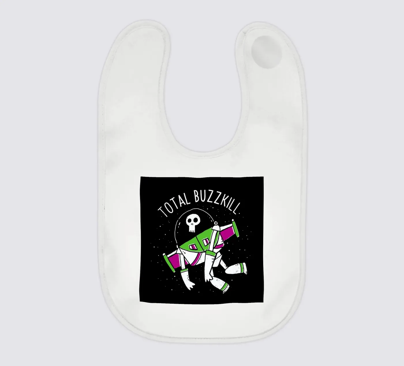 Total Buzzkill baby slabbetje van DinoMike