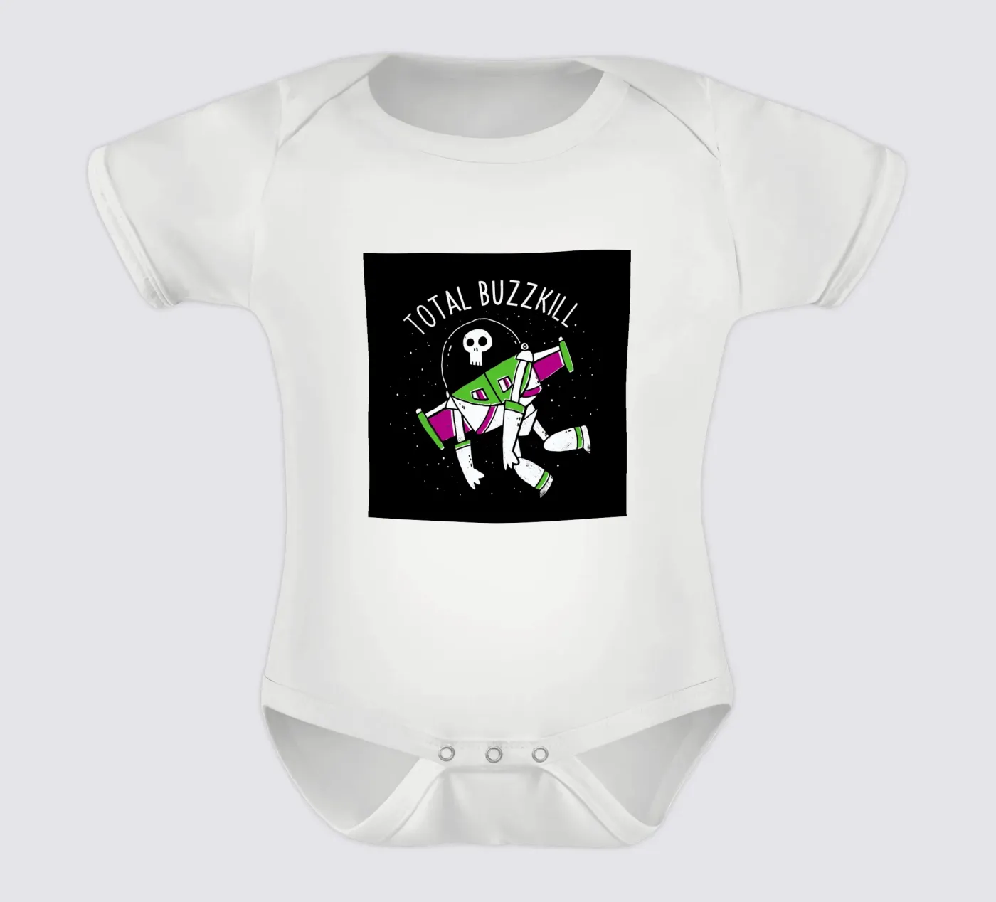 Total Buzzkill Kurzarm Babybody von DinoMike