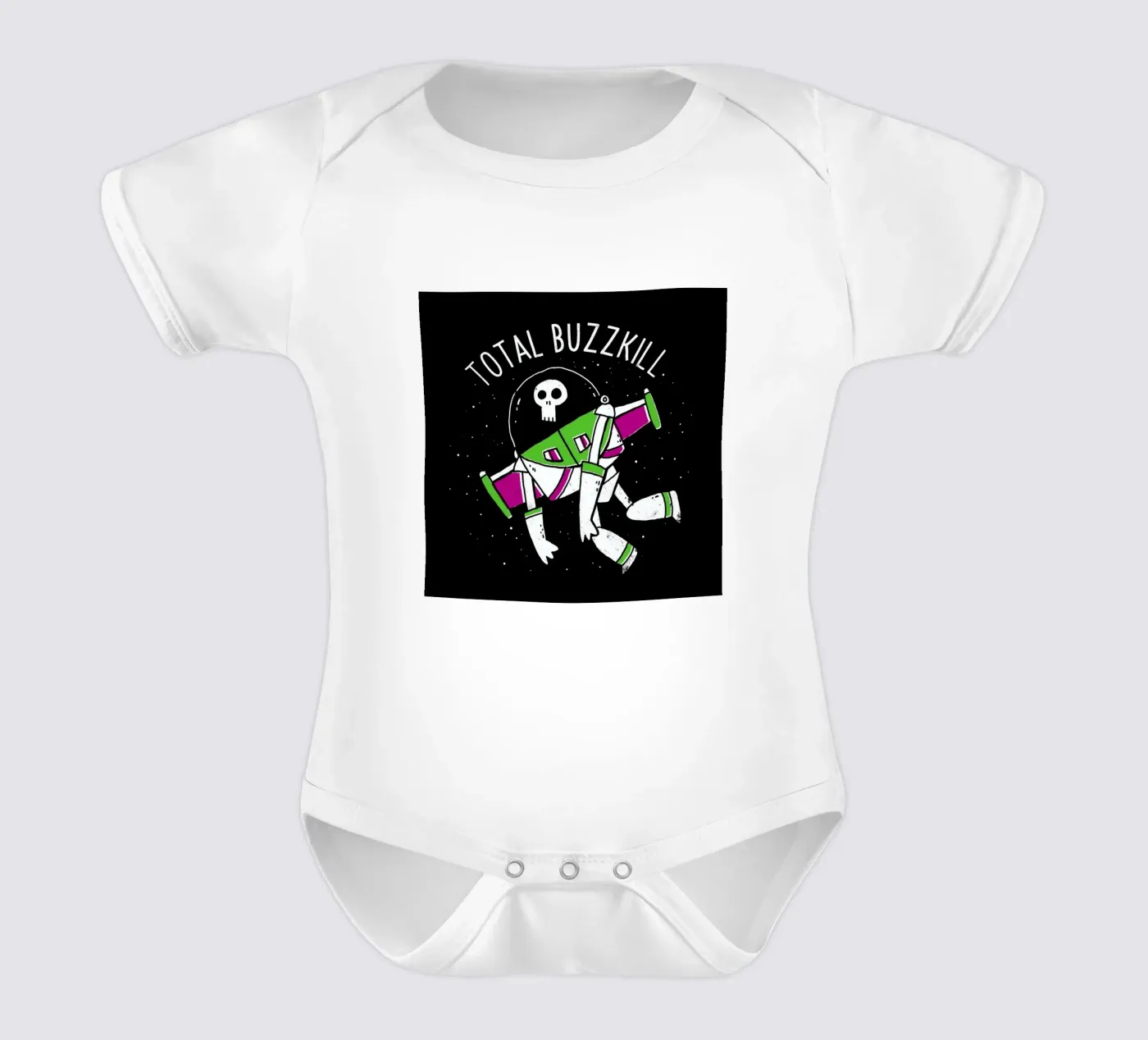 Total Buzzkill Kurzarm Babybody von DinoMike