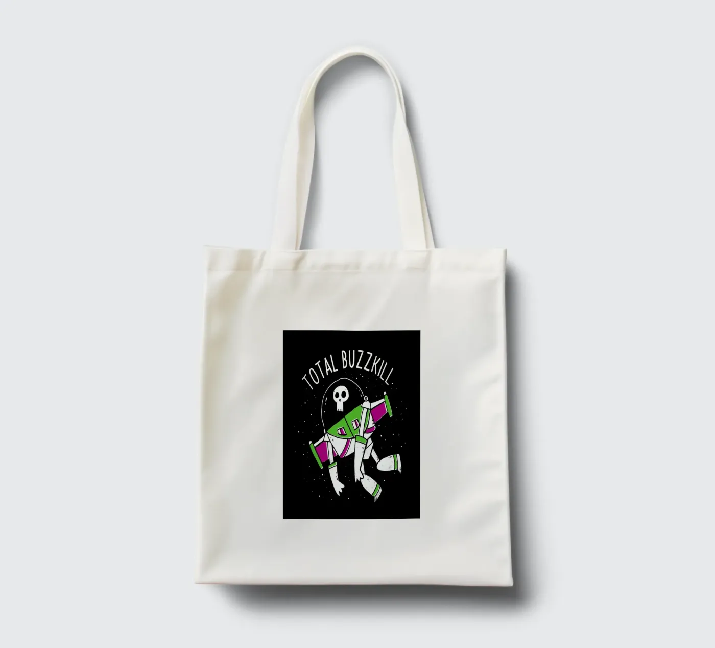 Total Buzzkill tote bag by DinoMike
