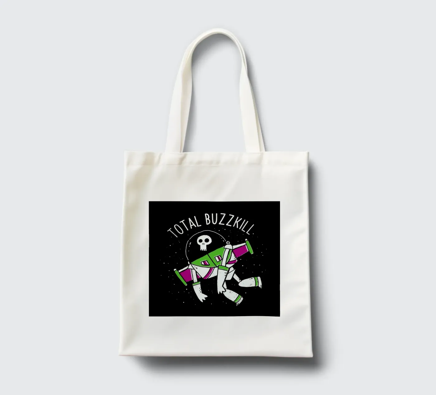 Total Buzzkill tote bag by DinoMike
