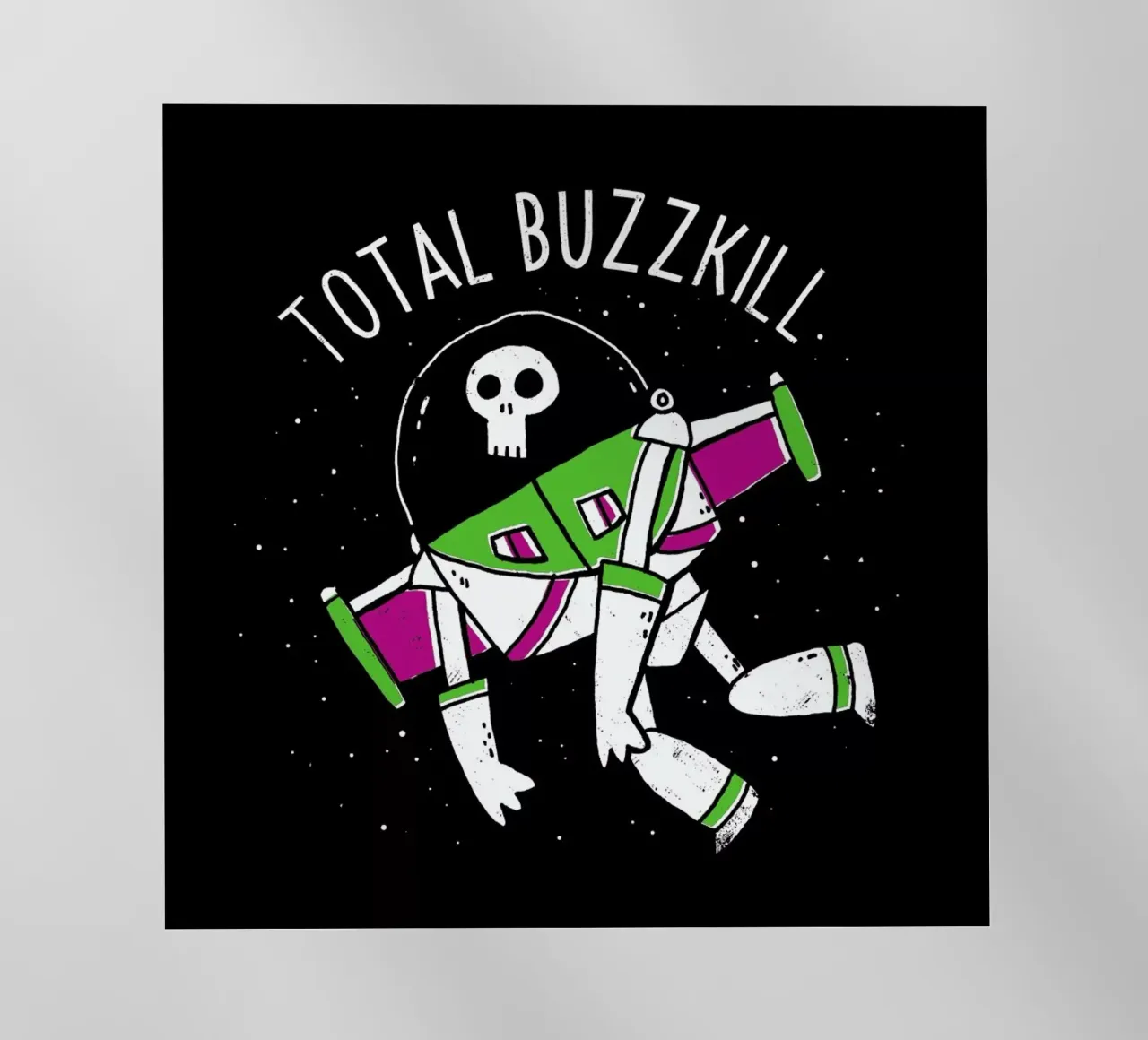 Total Buzzkill backlit film by DinoMike