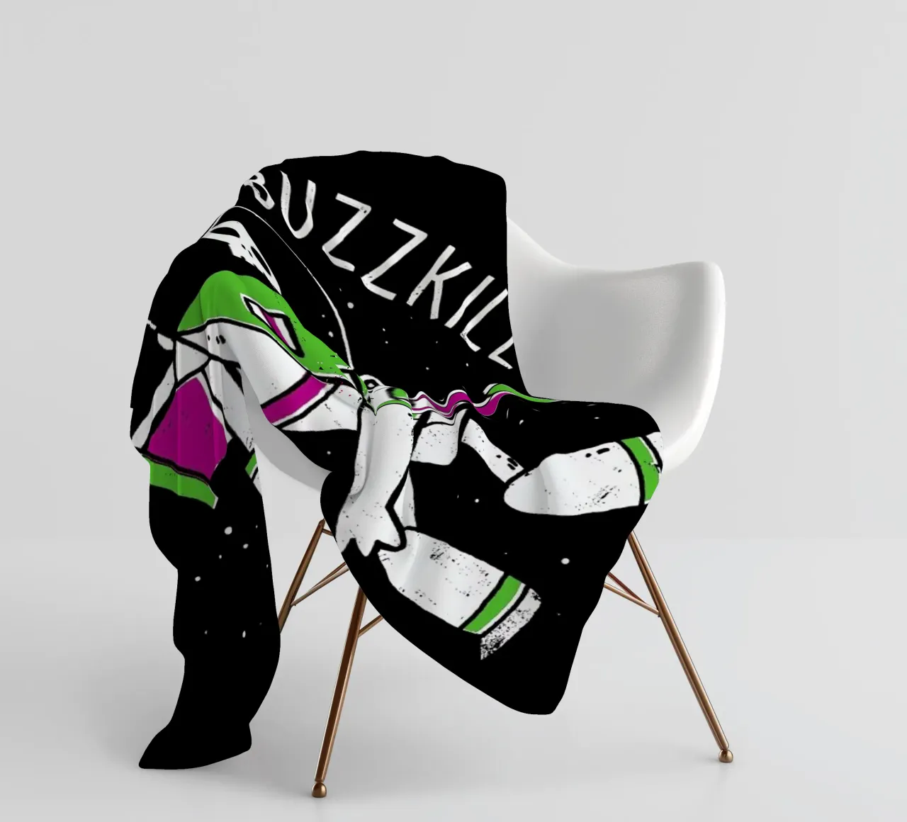 Total Buzzkill Fleecedecke von DinoMike