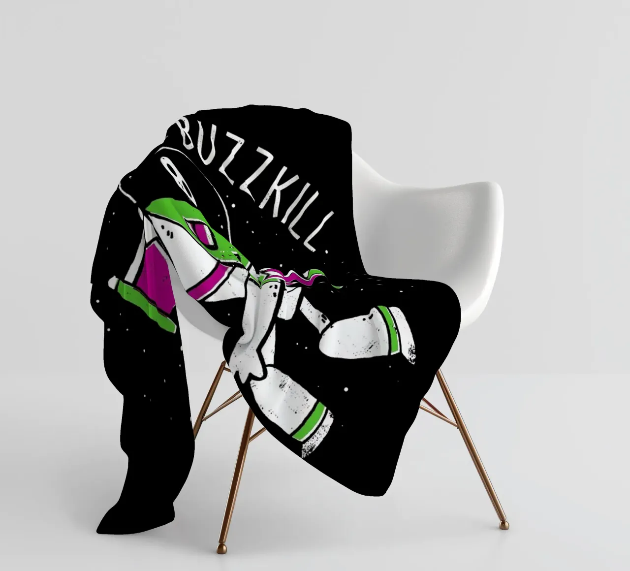 Total Buzzkill Fleecedecke von DinoMike