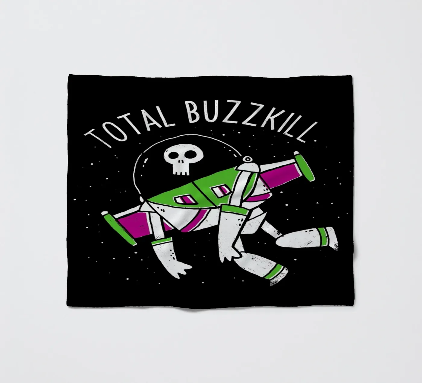 Total Buzzkill fleecedeken van DinoMike