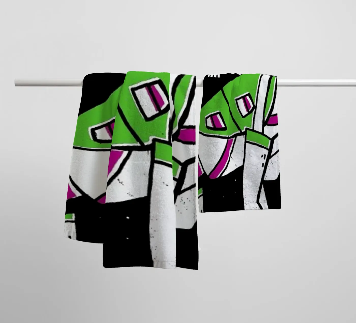 Total Buzzkill badhanddoek van DinoMike