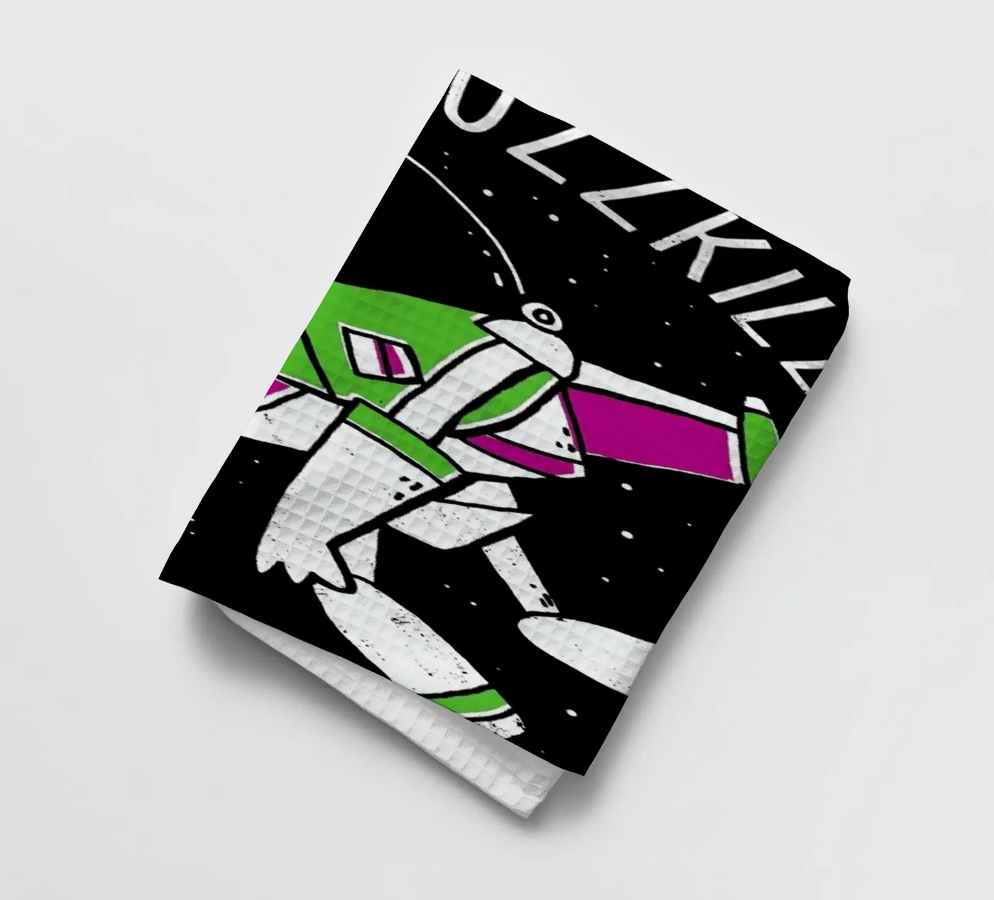 Total Buzzkill tea towel by DinoMike