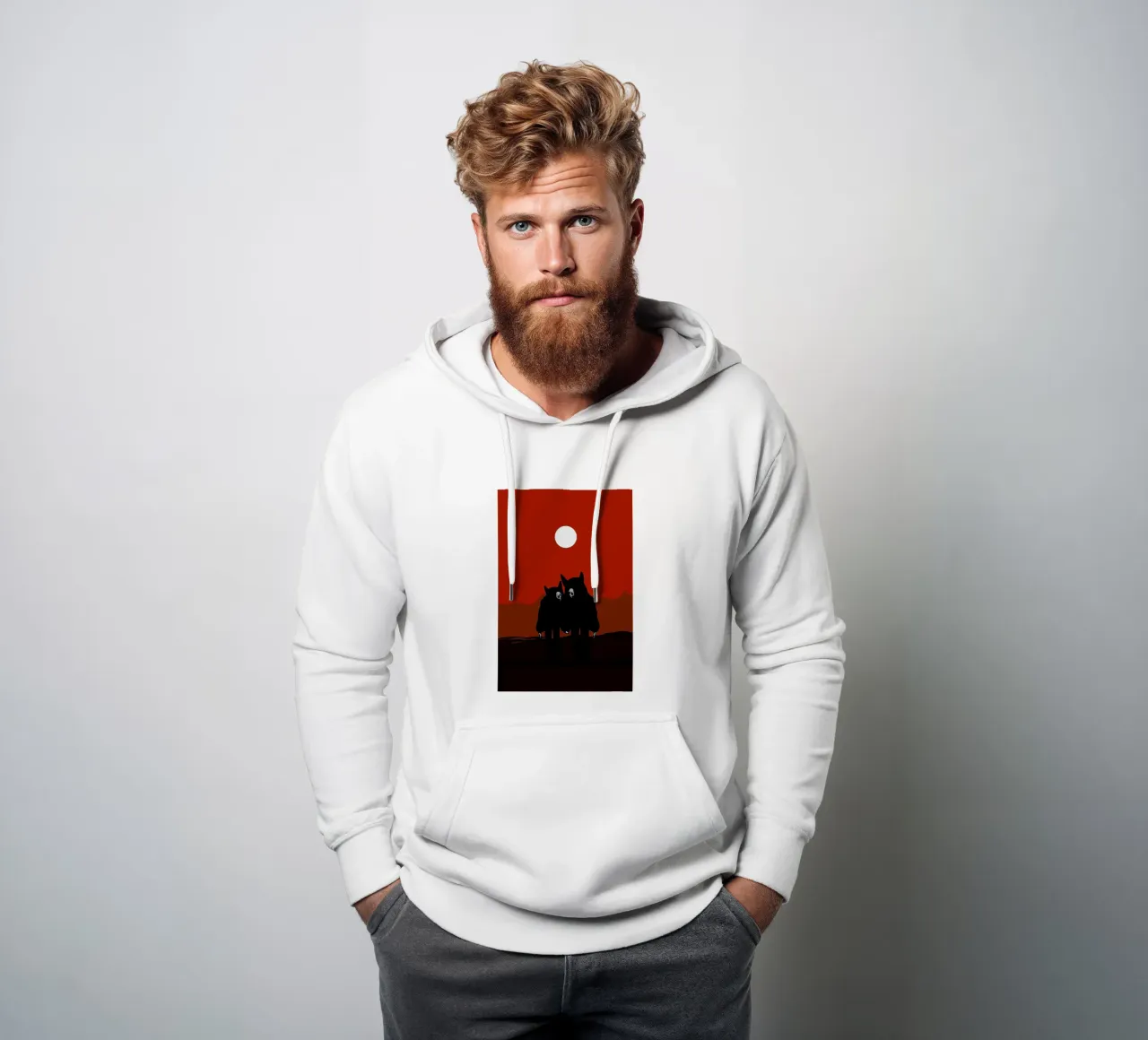 Valentine's Day felpa con cappuccio da AS Art