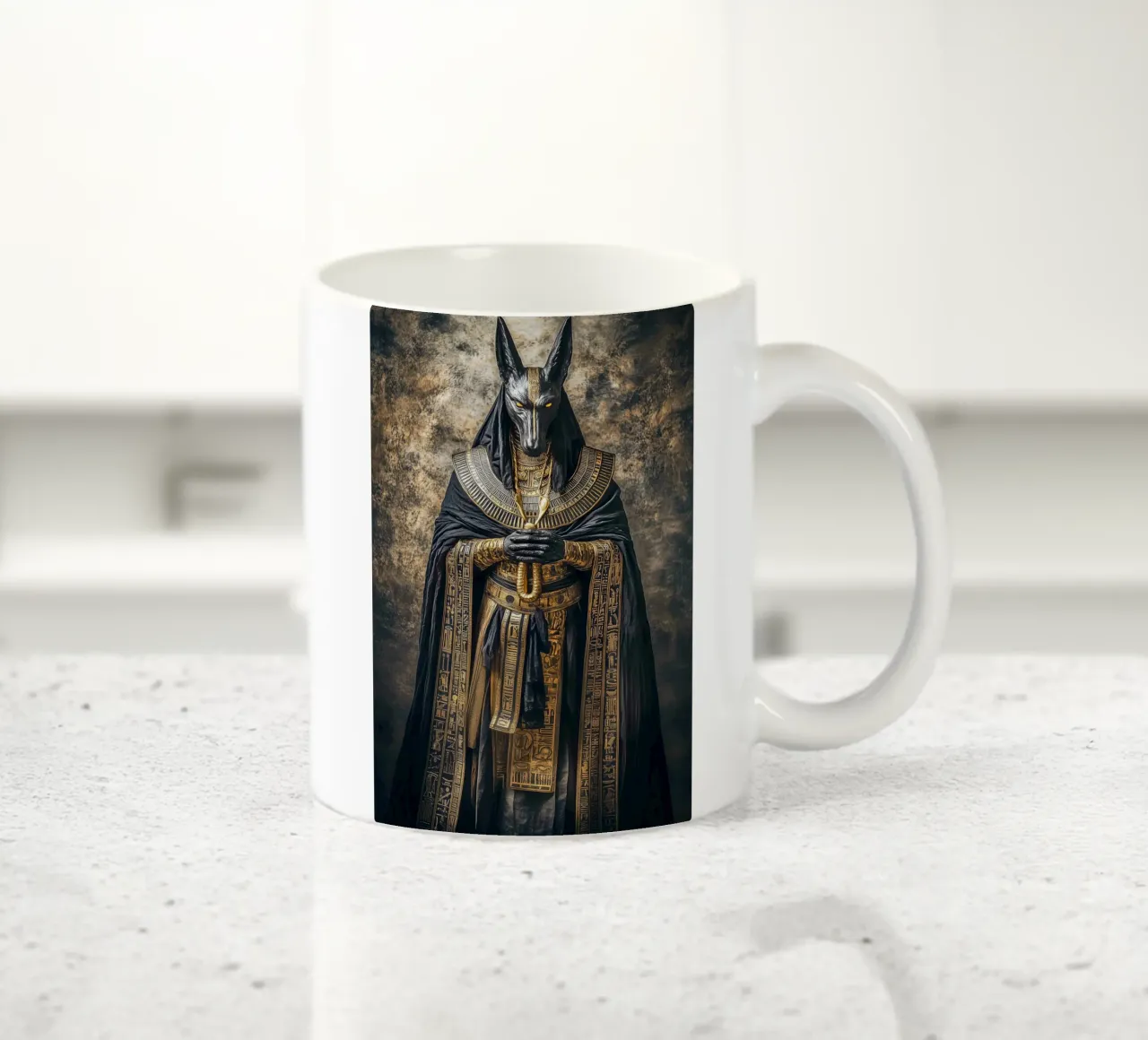 Anubi tazza in ceramica da Synthaira