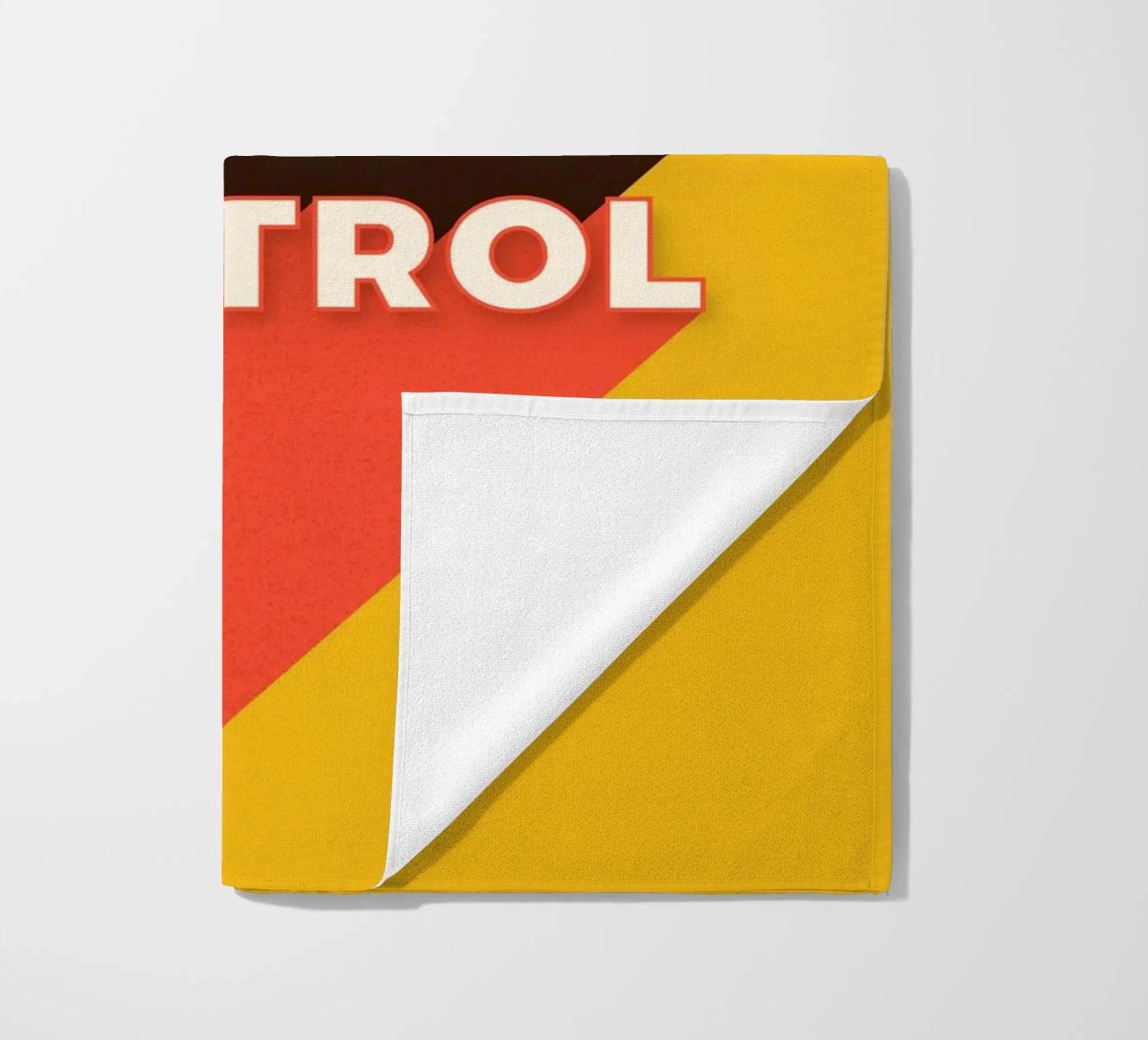 Music Makes Me Lose Control – Bold Retro Typography telo mare da showmemars