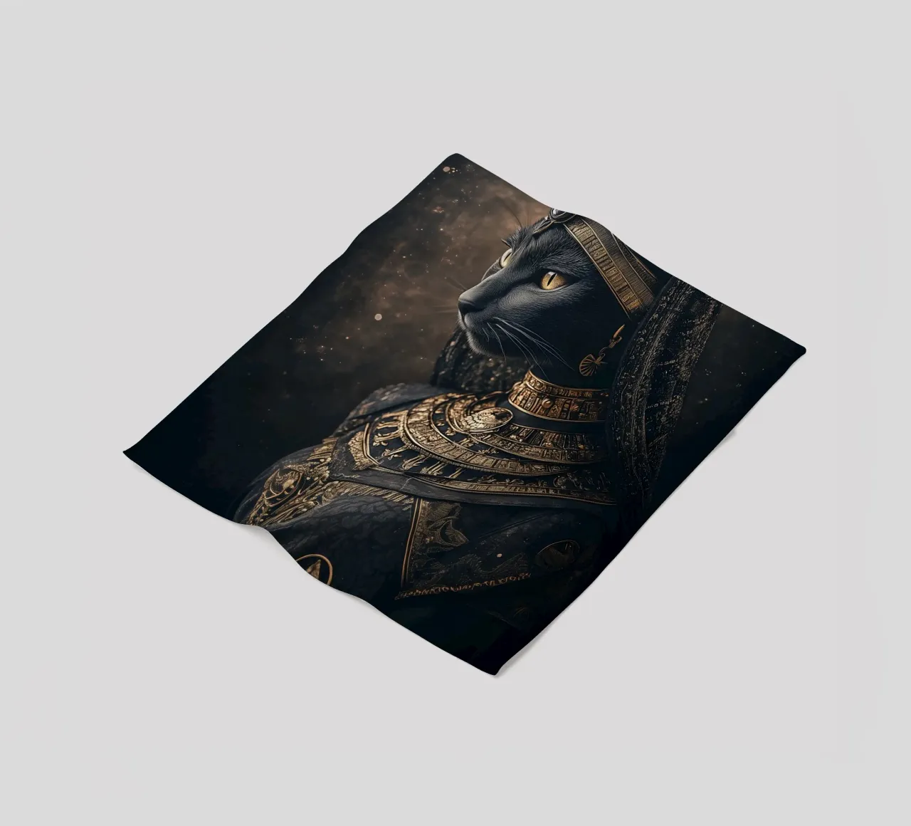 Bastet coperta in pile da Synthaira