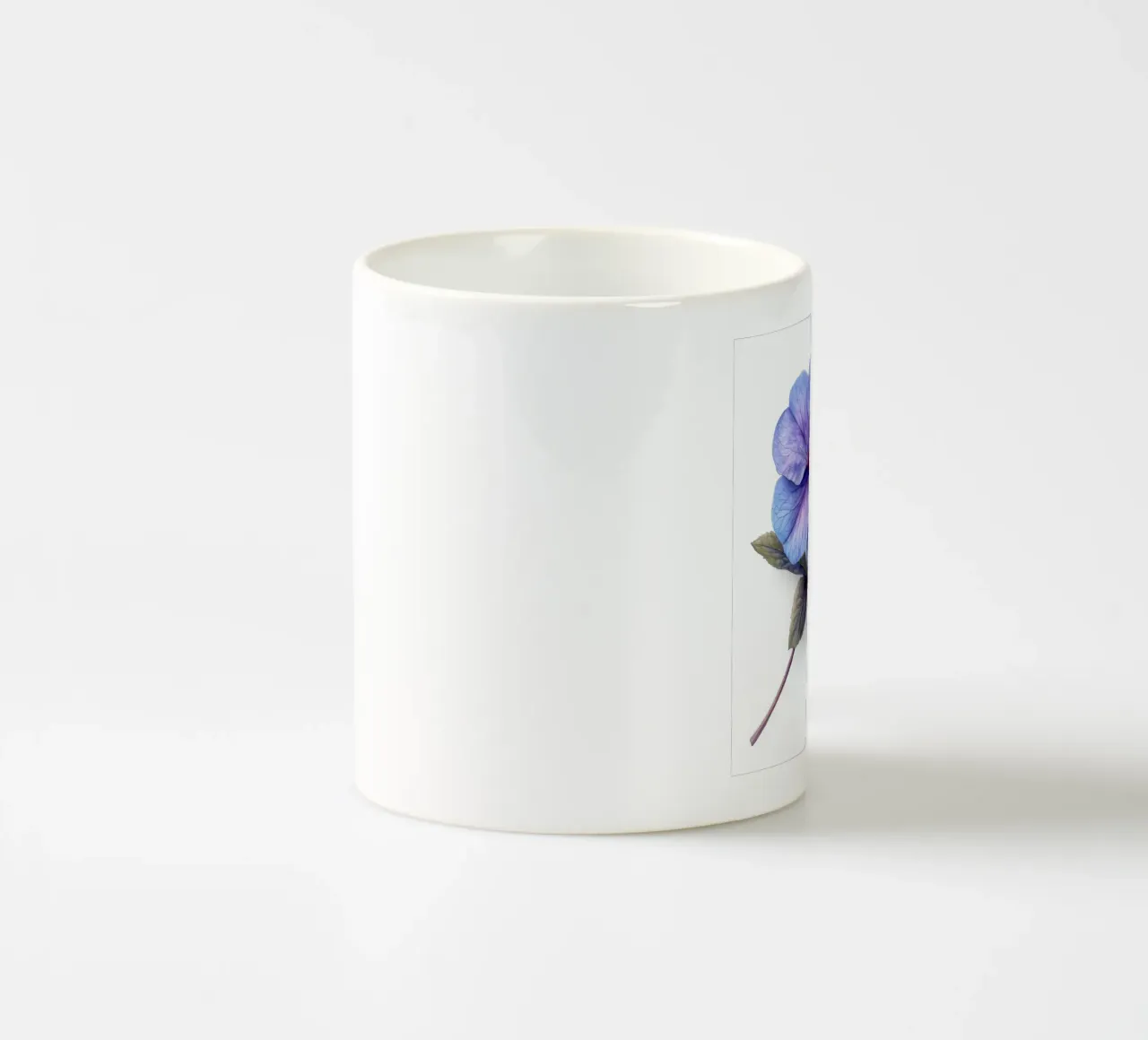 Fiore di lobelia 1 tazza in ceramica da Bold Blooms