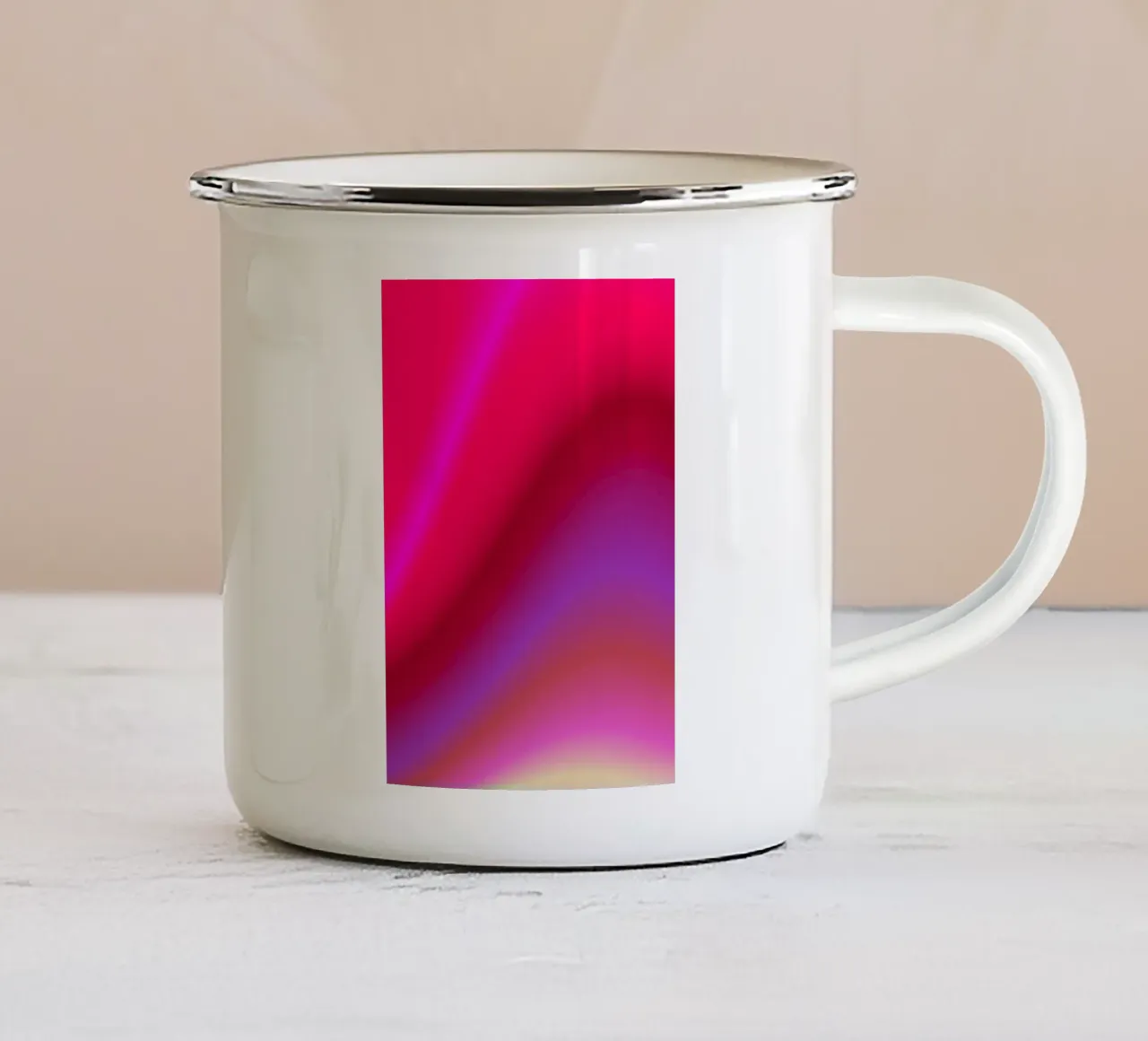 WATERMELON 👄 tazza in smalto da ÂME LIBRE STUDIO