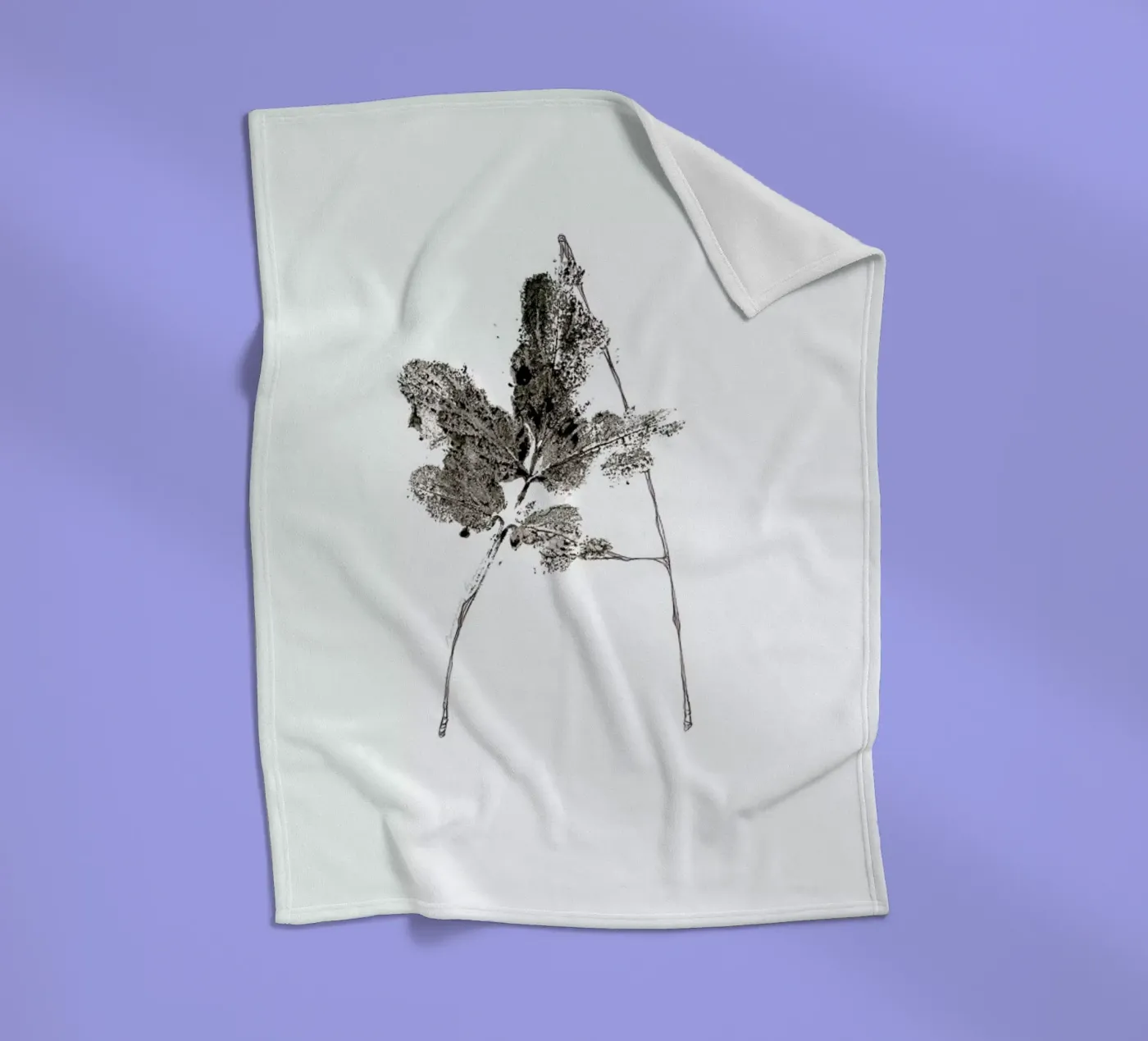 A fleece blanket by Marina Guiu