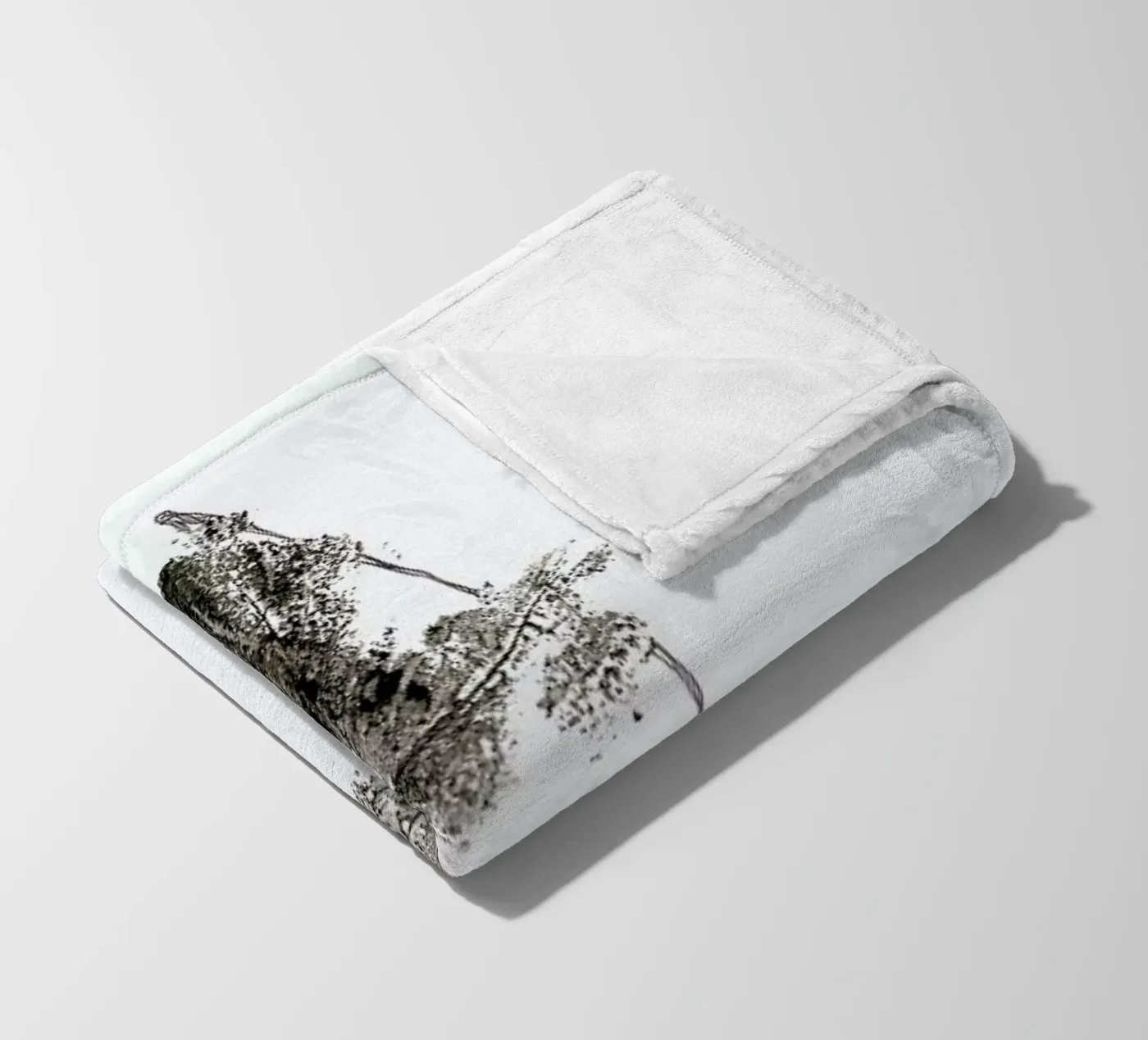 A fleece blanket by Marina Guiu